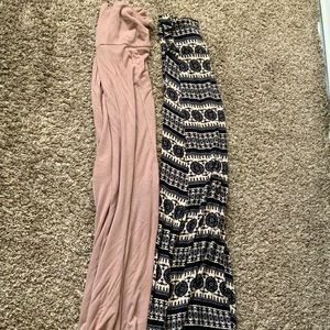 Long Pretty Flowy Maxi Skirts Selling Both Together Each are Size Small